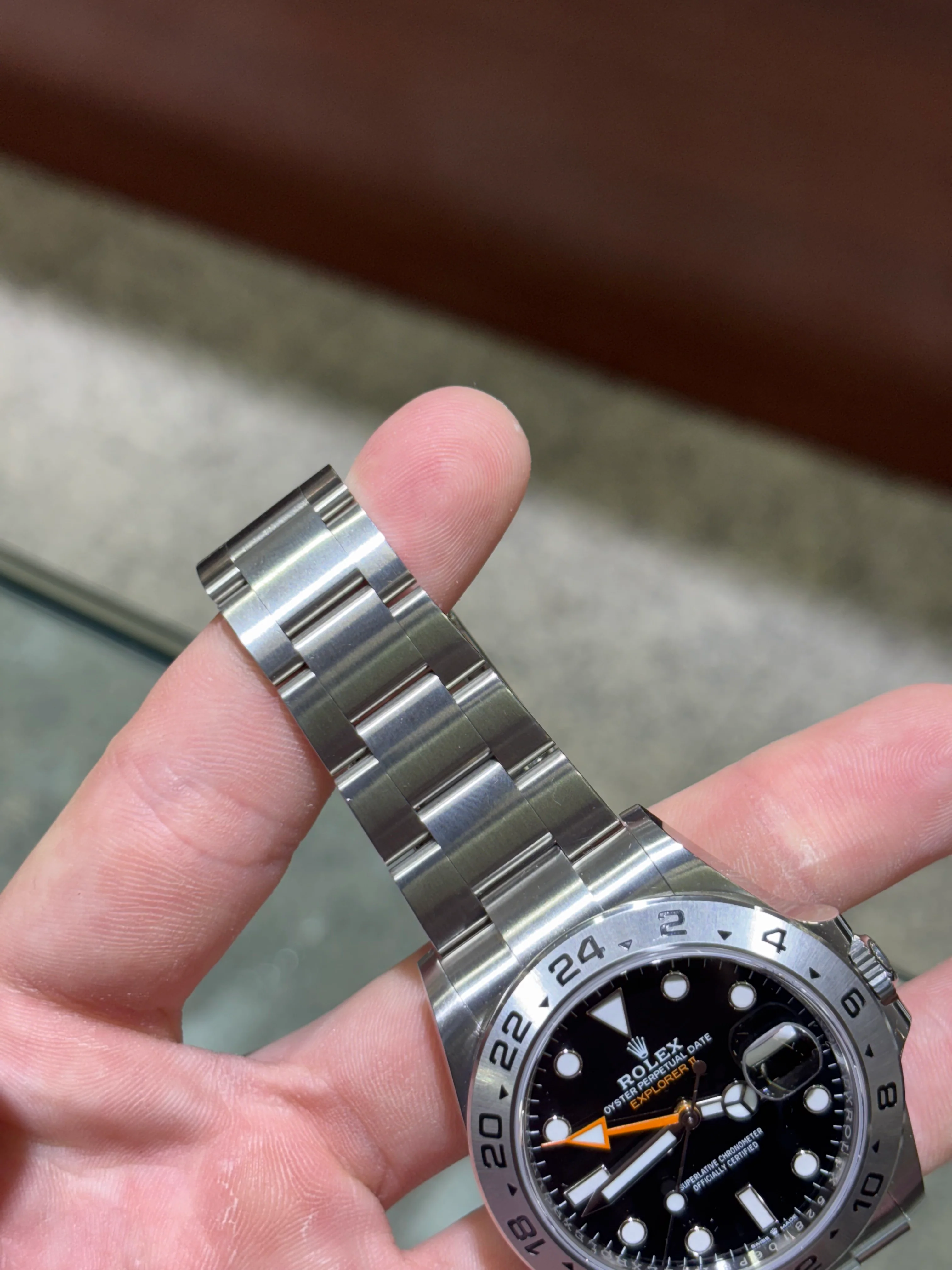 Rolex Explorer II Black Dial Oyster Bracelet 42mm 226570 - Image 2