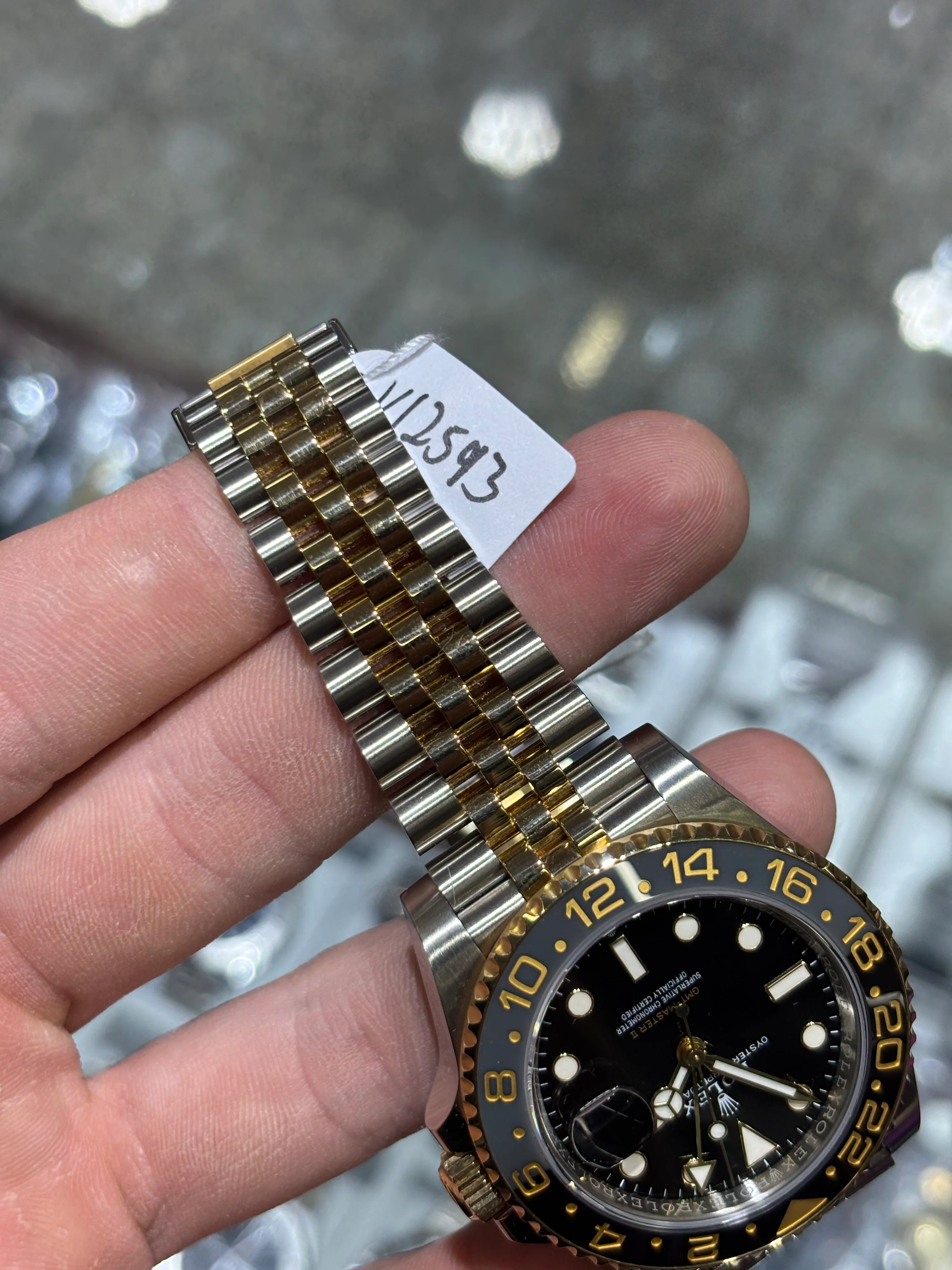 Rolex GMT-Master II Zombie Jubilee Bracelet 126713GRNR Box & Papers 2025 - Image 5